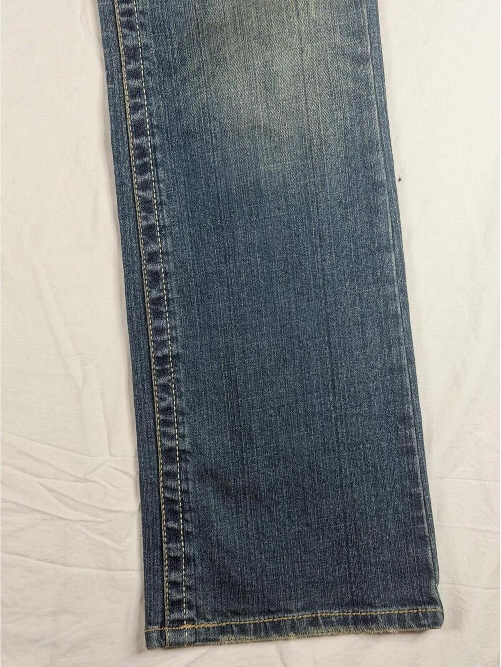 👖✨ Y2K Aeropostale Chelsea Bootcut Jeans 3/4 Short ✨👖 - Picture 12 of 16